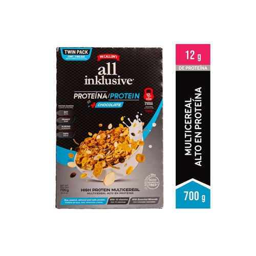 Multi cereal McCallum's proteína all inklusive 2 pack - 700 g
