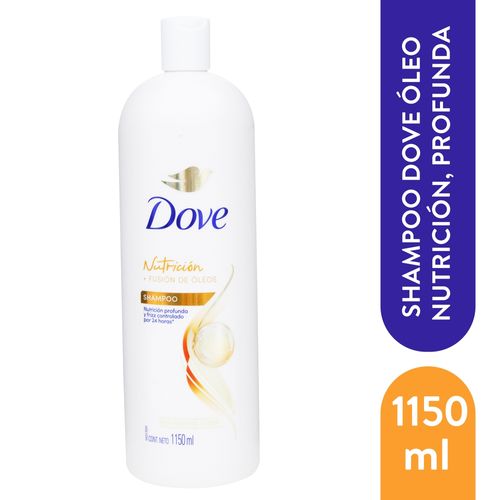 Shampoo Dove Óleo Nutrición Cabello Seco - 1150 ml