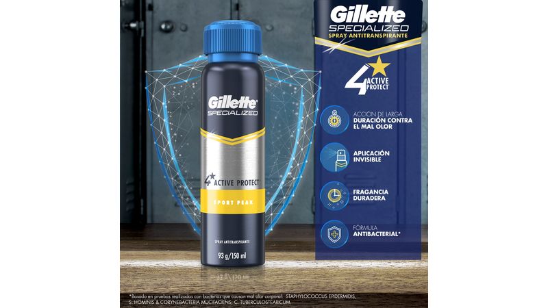 Comprar Antitranspirante En Spray Gillette Specialized Sport Peak
