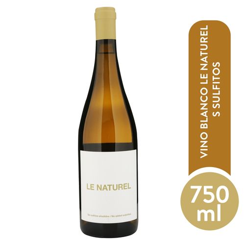 Vino Blanco Le Naturel S Sulfitos 750 Ml