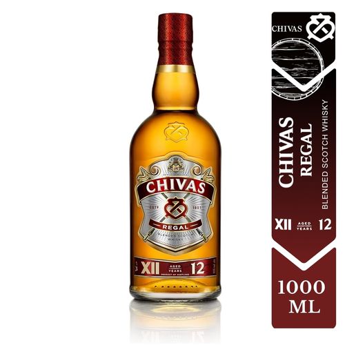Whisky Chivas Regal 12 años - 1 L