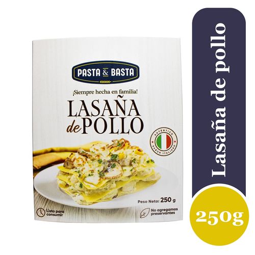 Lasagna De Pollo Pasta & Basta - 250 g