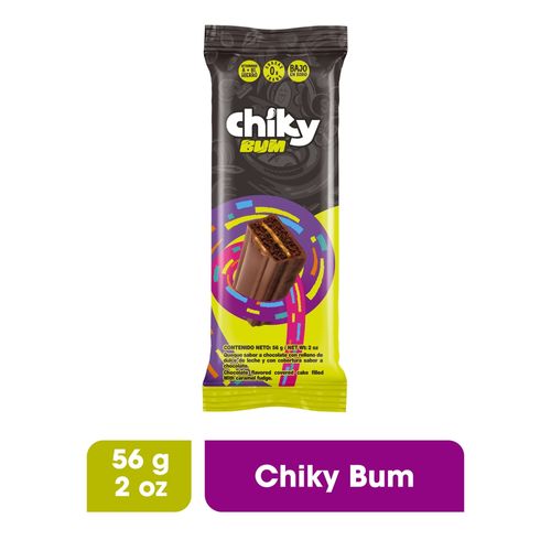 Pastelito Chiky Chocobum Chocolate  -56g