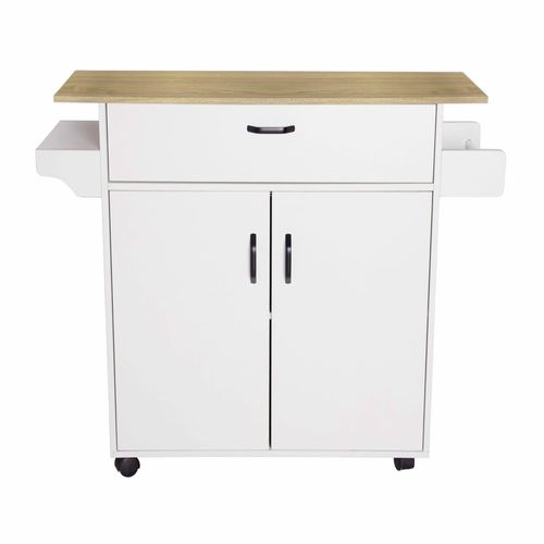 Ms Carro De Cocina Madera 110cm