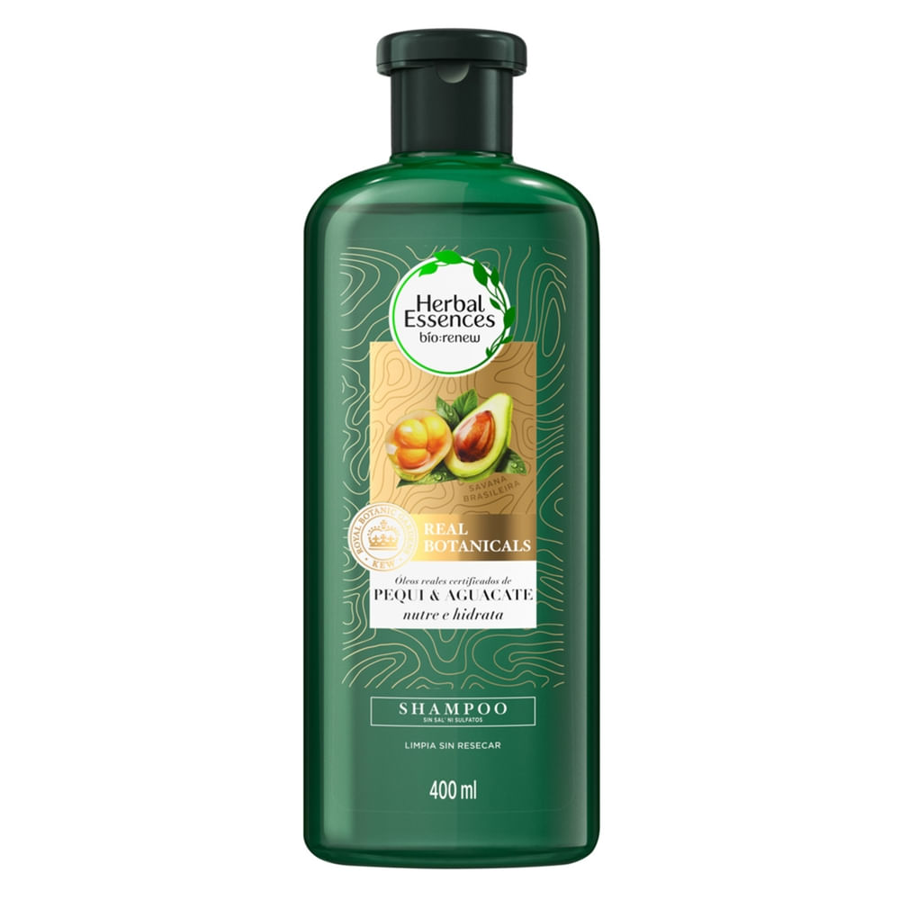 Shampoo Herbal Essences pequi & aguacate – 400 ml - Masxmenos