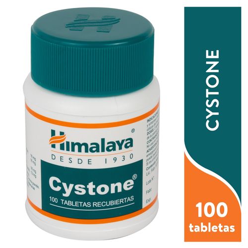 Cystone Tabletas Himalaya - 100 Unidades