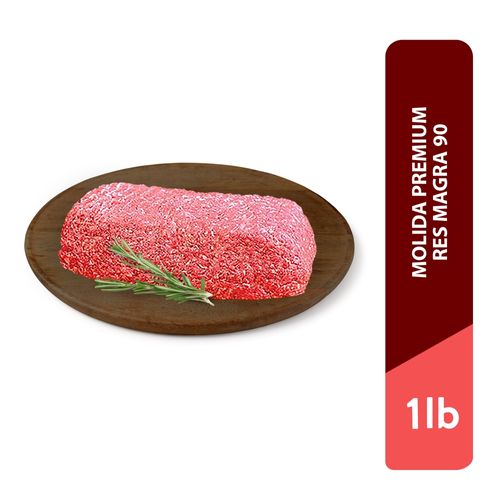Carne Molida De Res Premium Don Cristobal, 90% Magra, 10% Grasa, Precio indicado por Kilo