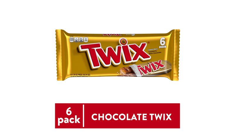Comprar 6 Pack Chocolate Twix -304.2gr | Walmart Costa Rica