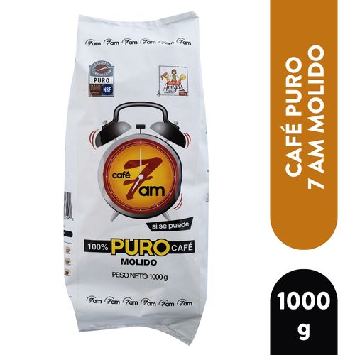 Café 7Am Puro Molido - 1000 g