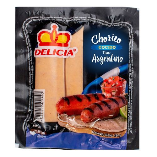 Chorizo Cocido Delicia Tipo Argentino - 454 g