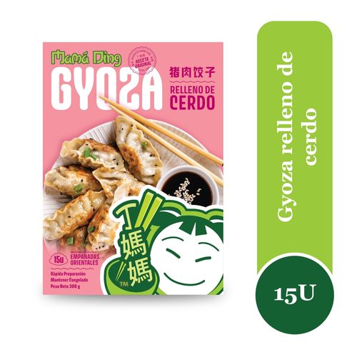 Empanadas orientales Mamá Ding gyozas de cerdo 15 Uds - 300 g