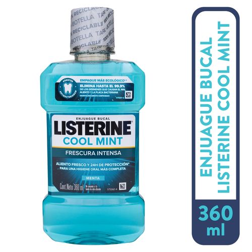 Enjuague Listerine Cool - 360ml
