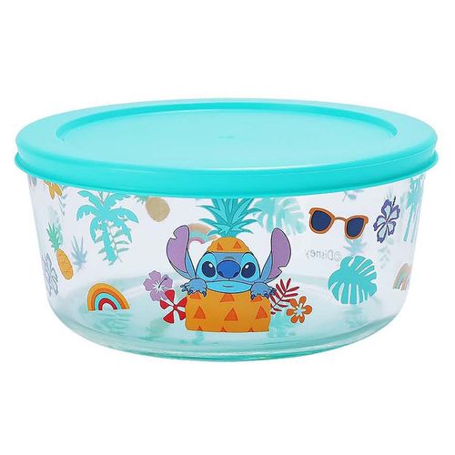 Contenedor Lilo & Stitch de vdrio -920 ml