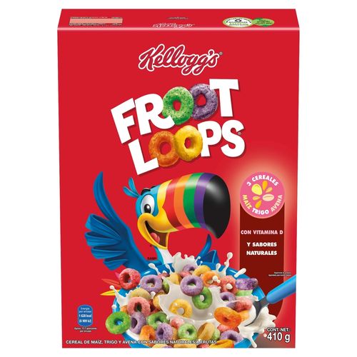 Cereal  Kelloggs Froot Loops - 410 g