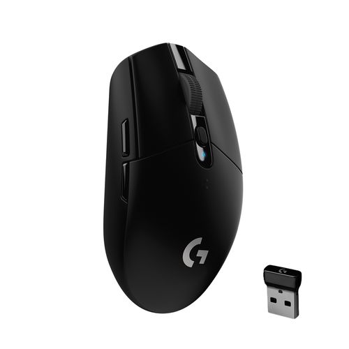 Mouse inalámbrico Logitech G305 ID022LOG32 color negro