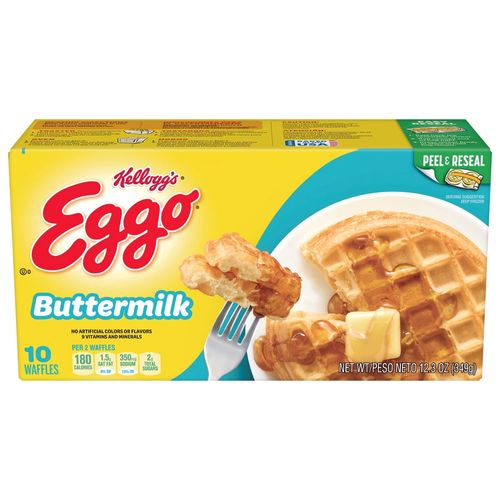 Waffles Kelloggs Eggo Buttermilk - 349 g
