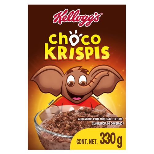 Cereal Kellogg's® Choco Krispis® Sabor A Chocolate, Granos De Arroz Inflado - 330g