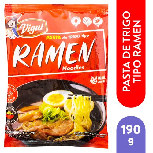 Pasta Vigui ramen sabor a carne - 190 g