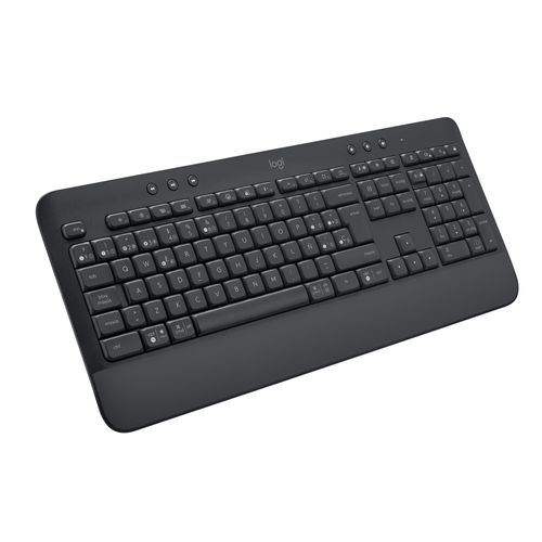 Teclado Logitech inalambrico color negro