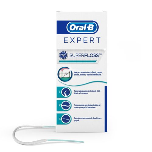 Hilo Dental Oral-B Expert Super Floss 50 Unidades