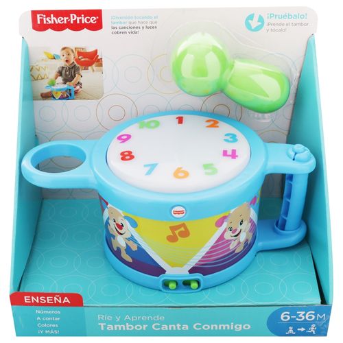 Juguete Fisher-Price tambor canta conmigo surtido
