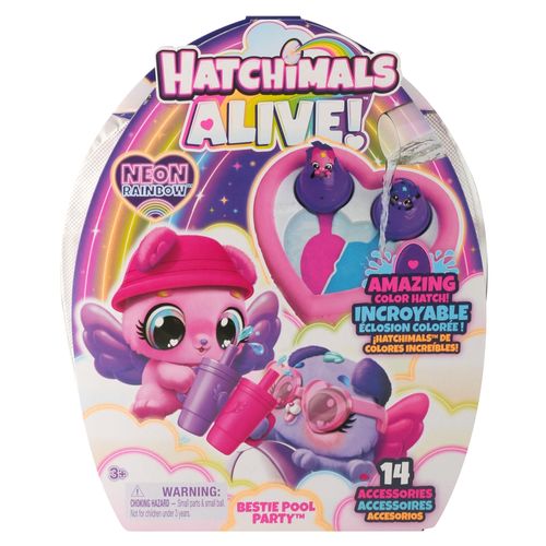 Hatchimals Alive Set Bestie Pool Party