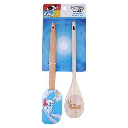Set Looney Tunes A Espatula Y Cuchara