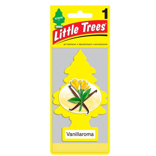 1 Pack Aromatizante  Little Tree para Carro Vainillaroma  - 1 unidad
