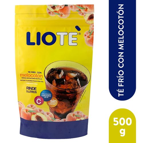 Bebida Liote en polvo té con melocoton - 500 g