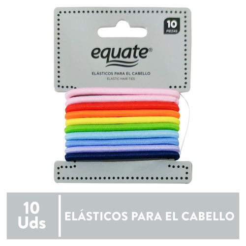Colas Equate Para Cabello Gran 10 Piezas