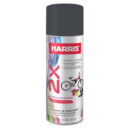 Pintura para Motor en Spray Harris Color Negro Mate en Spray Limpieza Rápida Elimina el Oxido 38113 -11 onzas