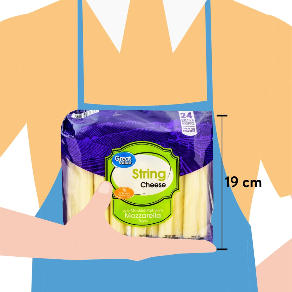 Comprar Palitos De Queso Great Value Mozzarella - 680 g | Walmart Costa ...