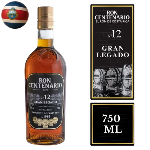 Ron Centenario 12 Años - 750ml