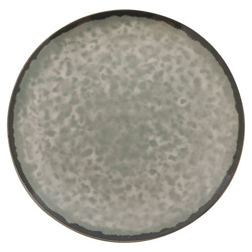 Ms Plato Plano De Porcelana 9.5 Verde