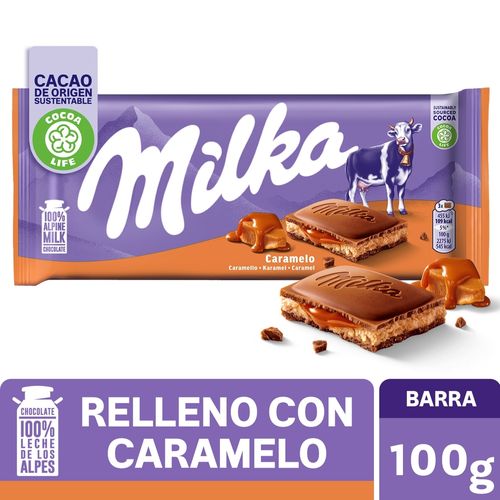 Chocolate Milka Caramelo 100gr