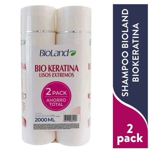 Shampoo Bioland Biokeratina - 2000 ml