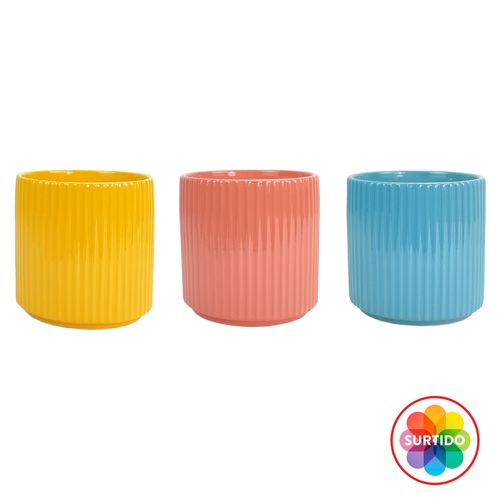 Maceta Mainstays cerámica - 14 cm