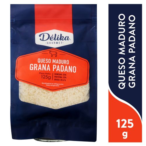 Queso Delika gourmet rallado tipo parmesano - 125 g