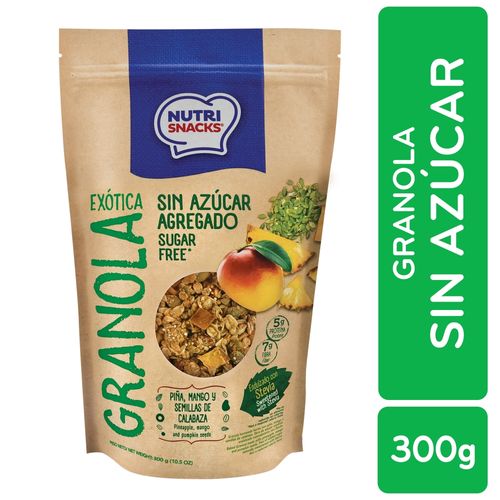 Granola Nutrisnacks Exótica Sugar Free - 300 g