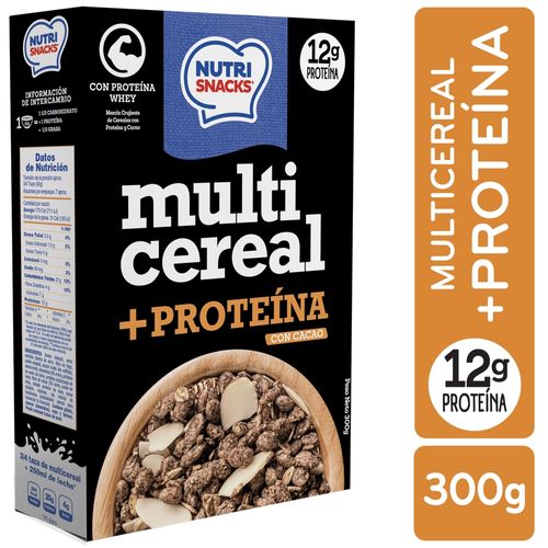 Multicereal Nutrisnacks + 12 g de Proteína - 300 g