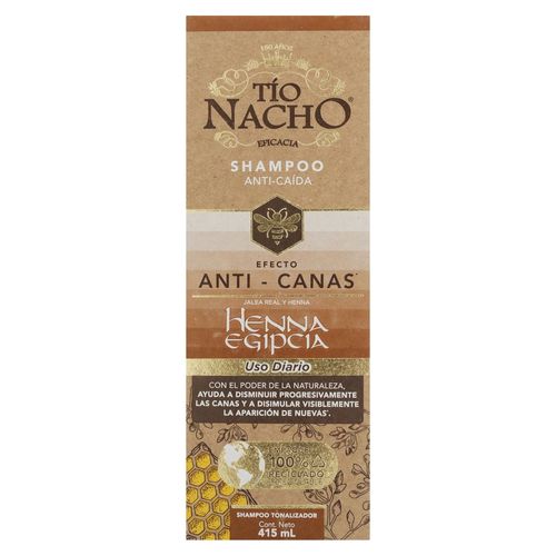 Shampoo Tio Nacho Henna Egipcia -415 ml
