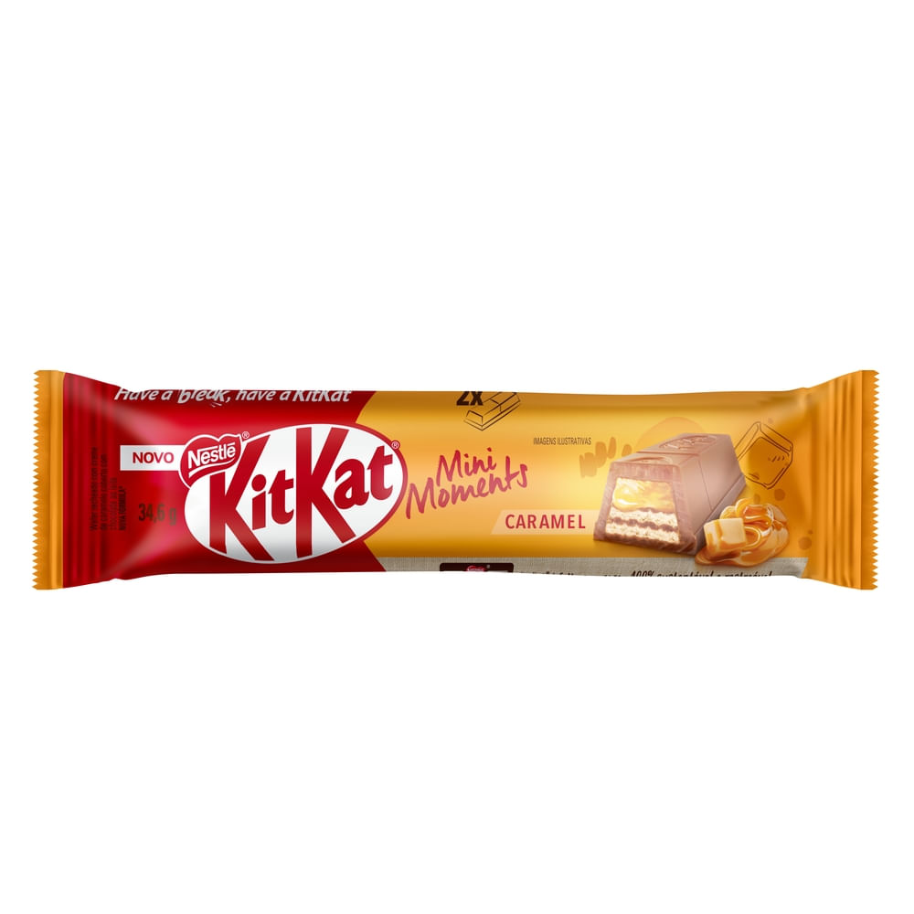 Comprar Chocolate Kit Kat Mini Moments Caramel - 34.6 g | Walmart