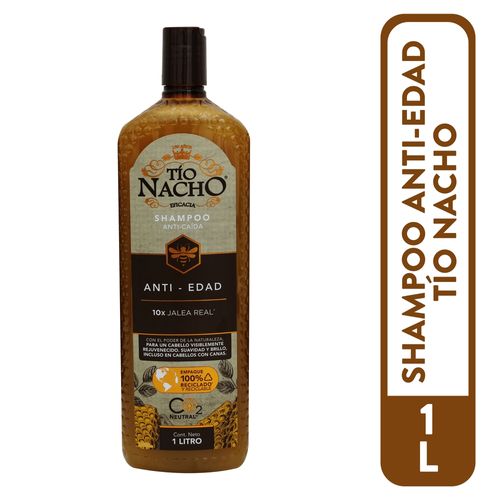 Shampoo Tio Nacho Anti- Edad Jalea Real - 1L