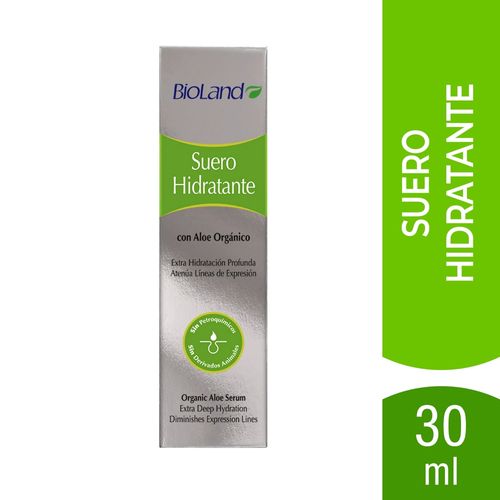 Suero Hidratante Bioland Aloe Vera - 30 ml