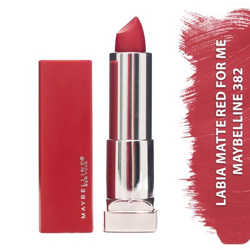 Labial Maybelline Matte Red For Me  382