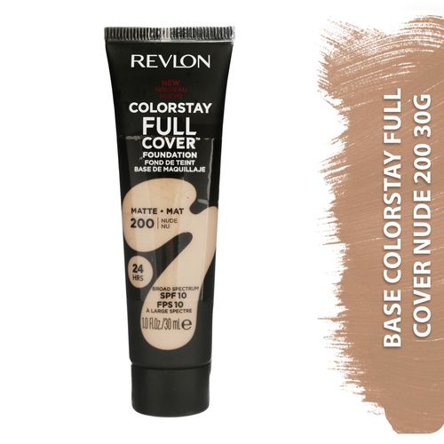 Base Revlon Colorstay Full Cover Nude 200 - 30 g
