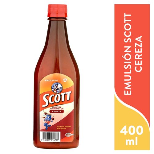 Emulsíon Scotts Oral Cherry 400 ml