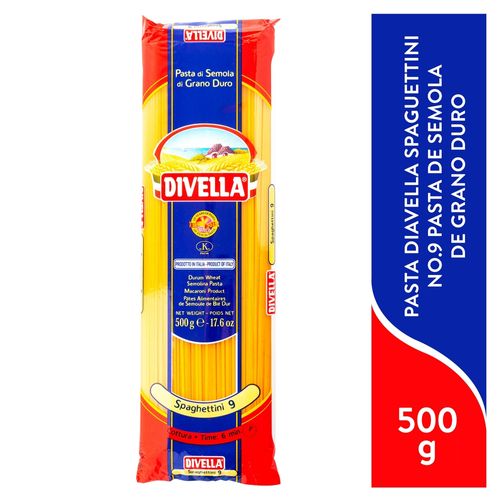 Pasta Divella spaguetti No.9 - 500 g
