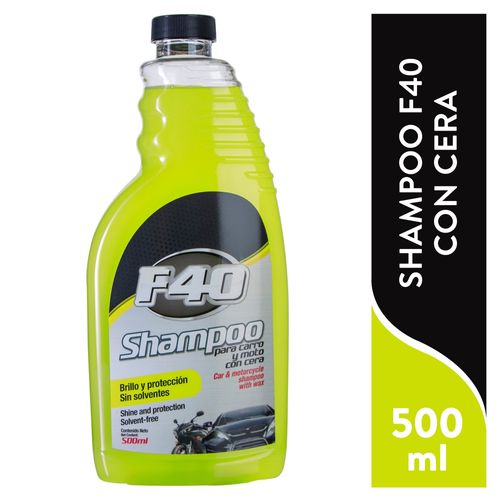 Shampoo F40 Con Cera -500 ml