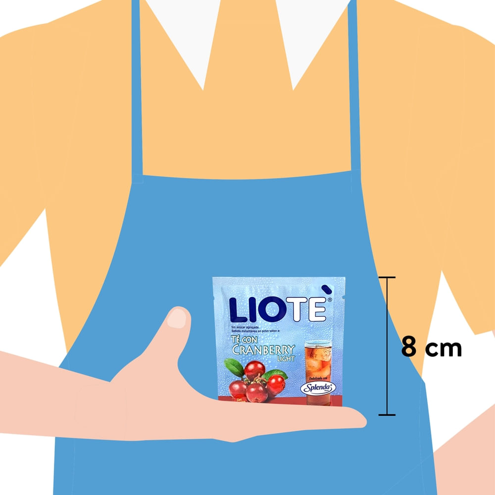 Comprar Bebida En Polvo Lioté Light Cranberry Splenda 11 G